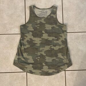 SO Green Camo Tank Top